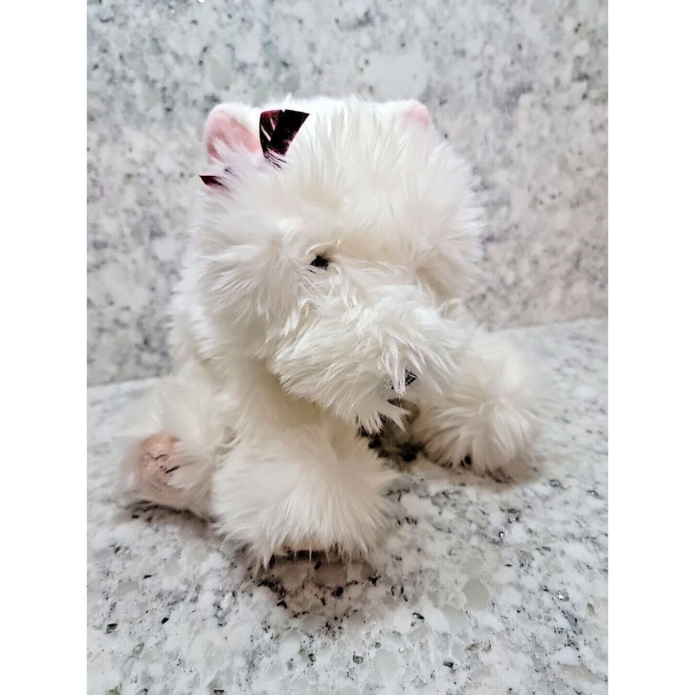 Gund Puppy Plush Scottish Terrier Westie VTG 2001 Lola By Victoria's Secret 11"
